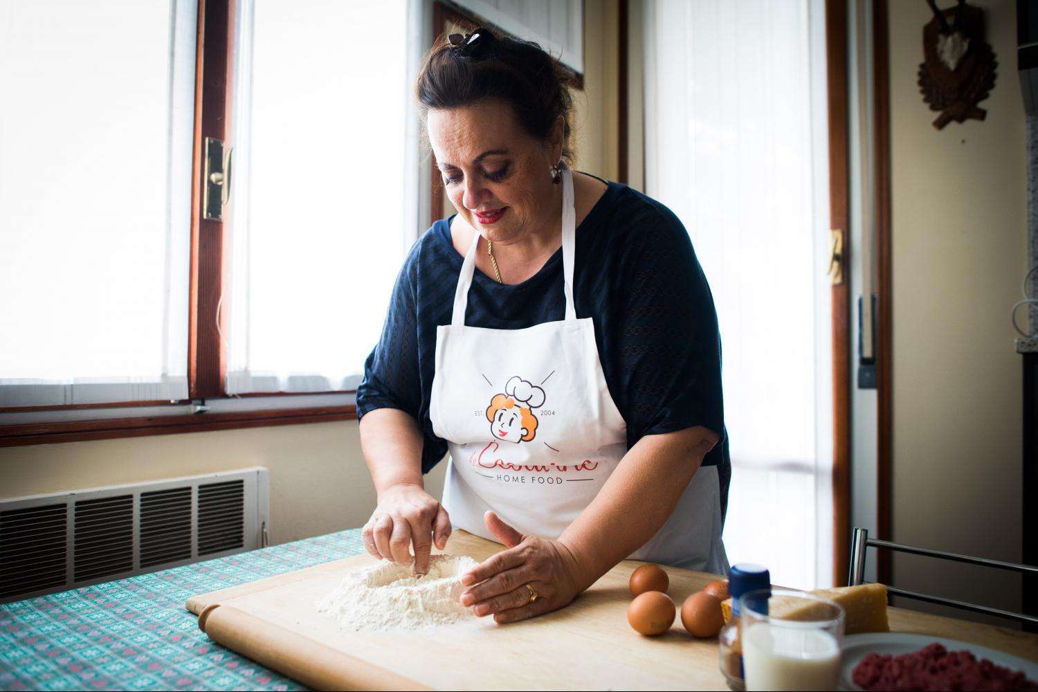 Mercado y cocina con un local en Perugia