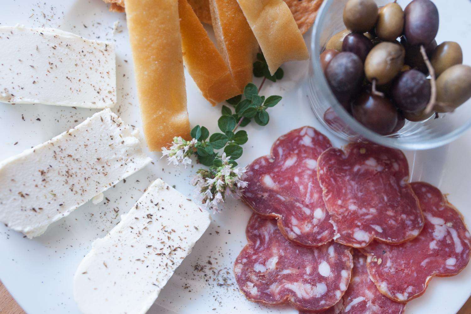 Comida callejera en Pisa, grupo pequeño