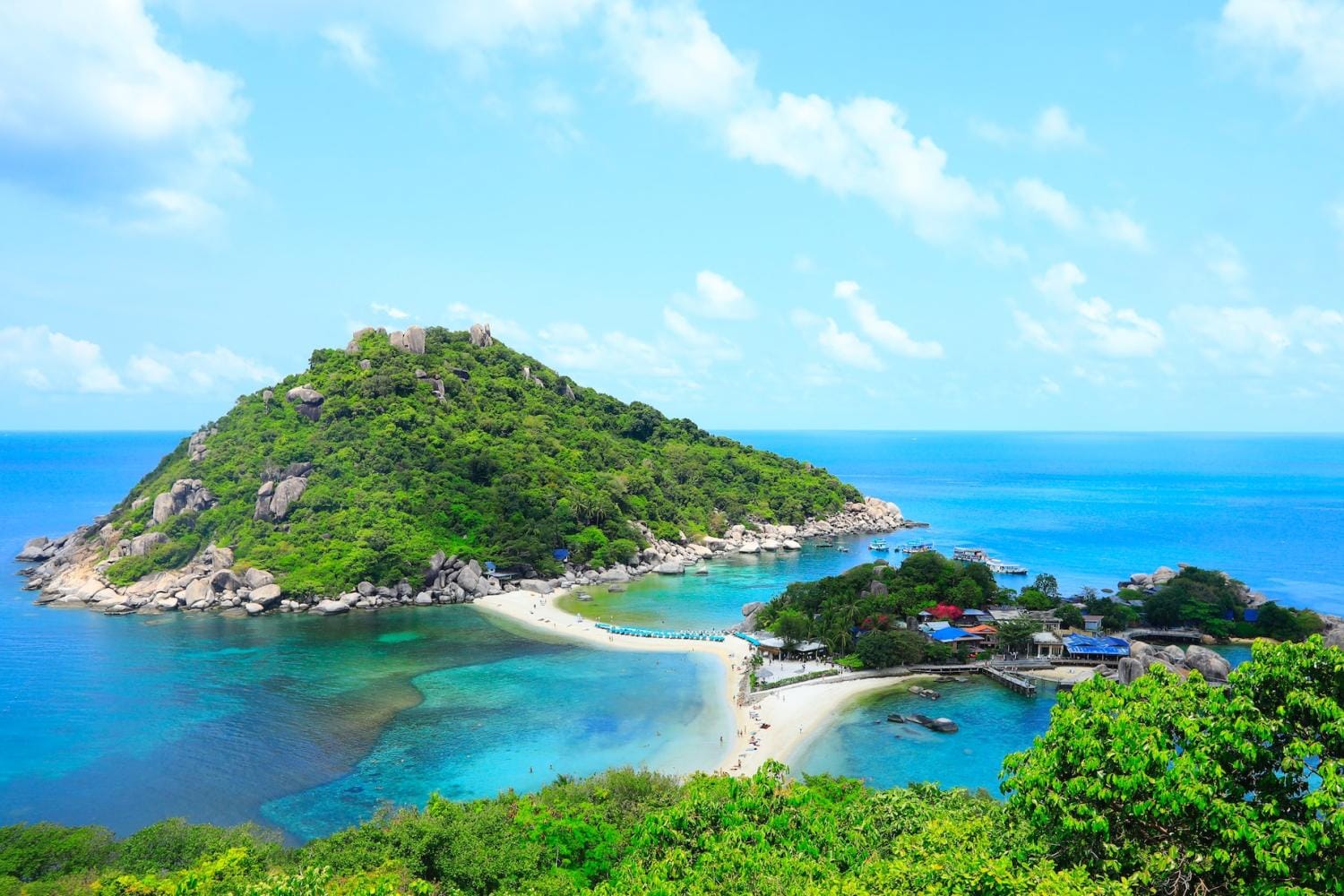 Koh Tao e isla Nang Yuan en un día