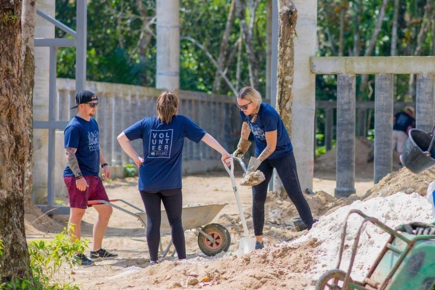 Santuario de elefantes: voluntariado