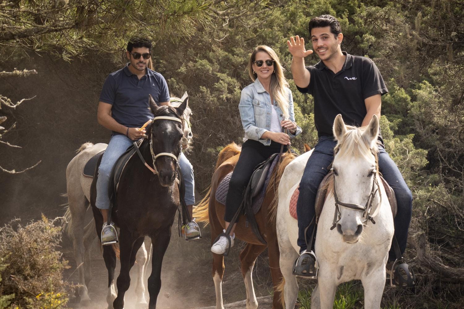 Cabalgata en la playa de Comporta
