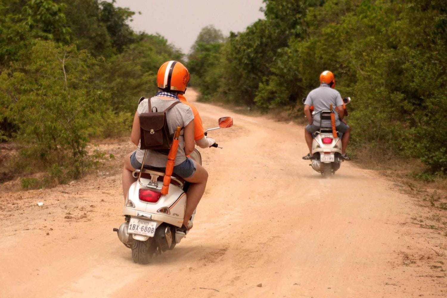 La vida rural de Siem Reap en Vespa