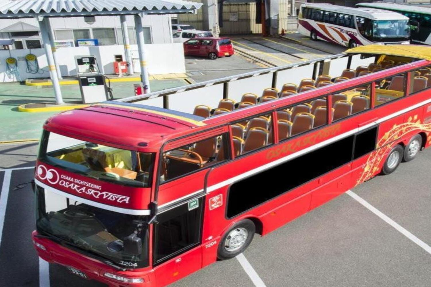 Osaka Sky Vista, bus descapotable