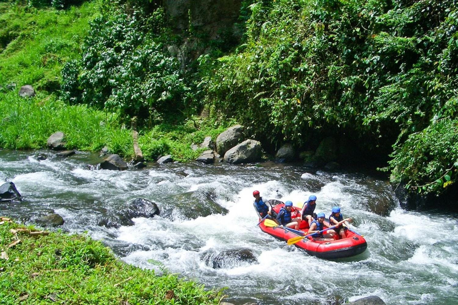 White Water Raft y el centro de Ubud