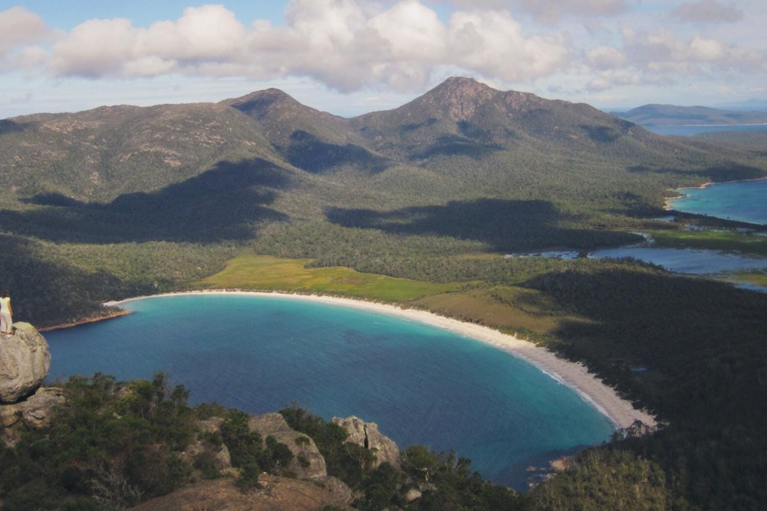 Wineglass Bay Cruises: Sky Lounge y almuerzo