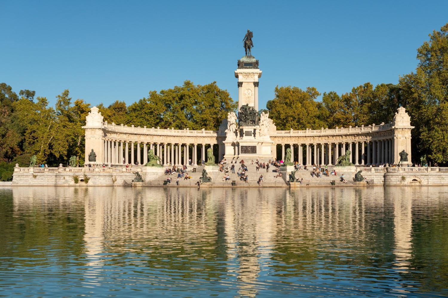 Parque de El Retiro con audioguía