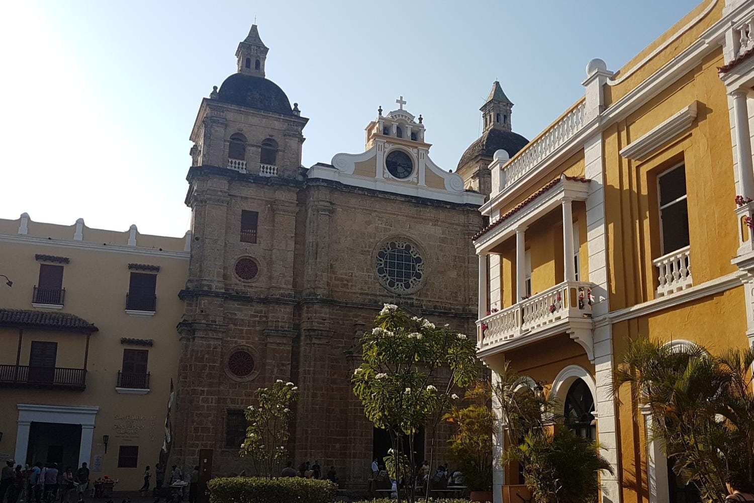 Cartagena a pie: alojados en zona colonial