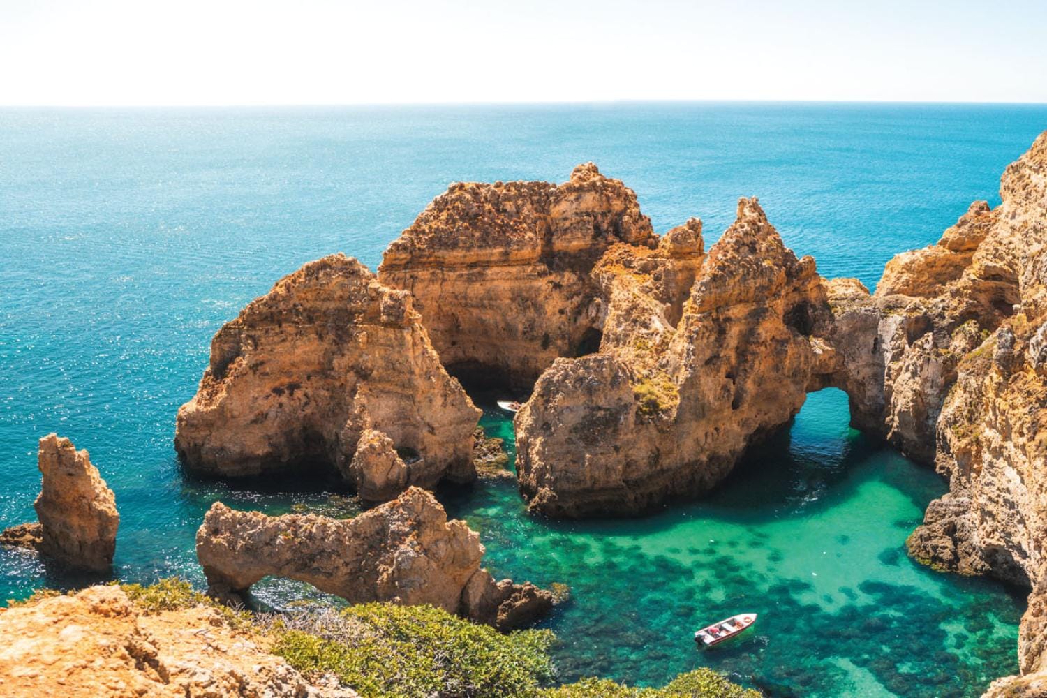 Catamarán a las cuevas de Ponta da Piedade