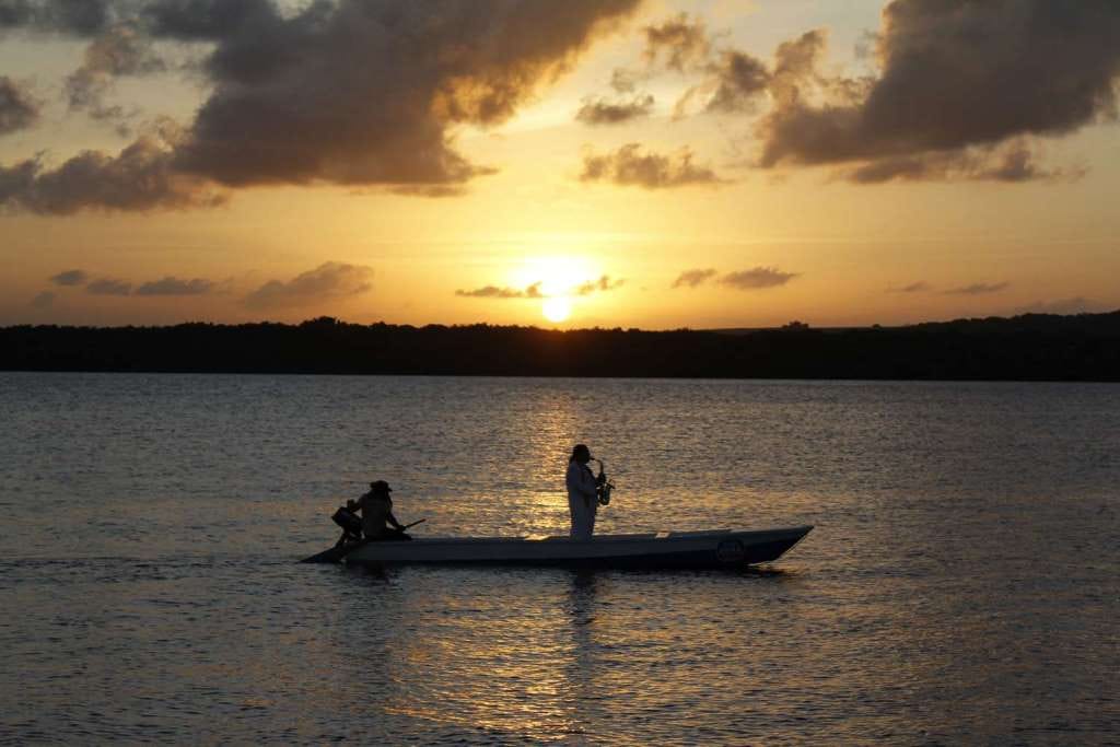 Atardecer en la Playa del Jacaré