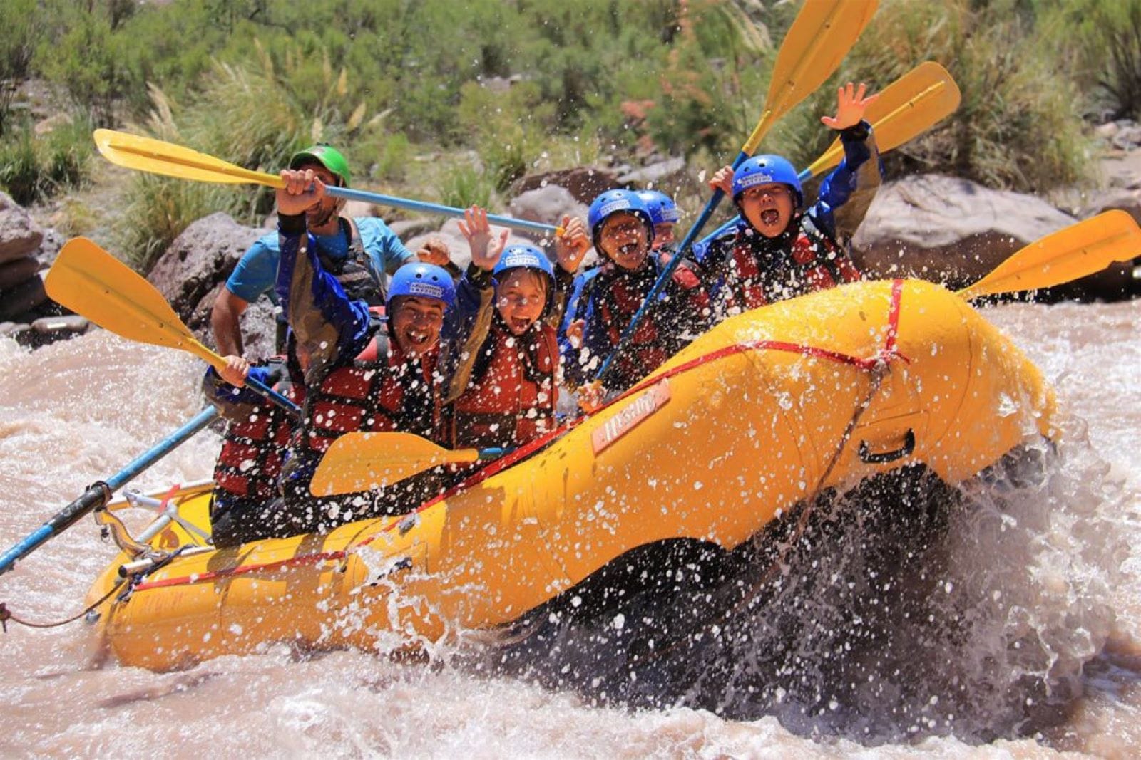 Rafting en el Río Mendoza