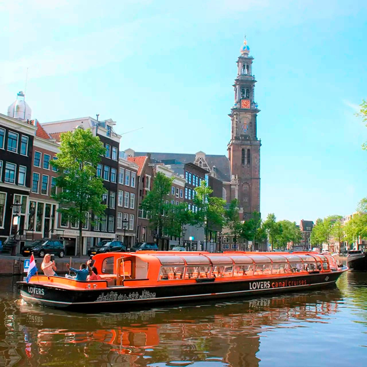 Crucero por los canales de Ámsterdam