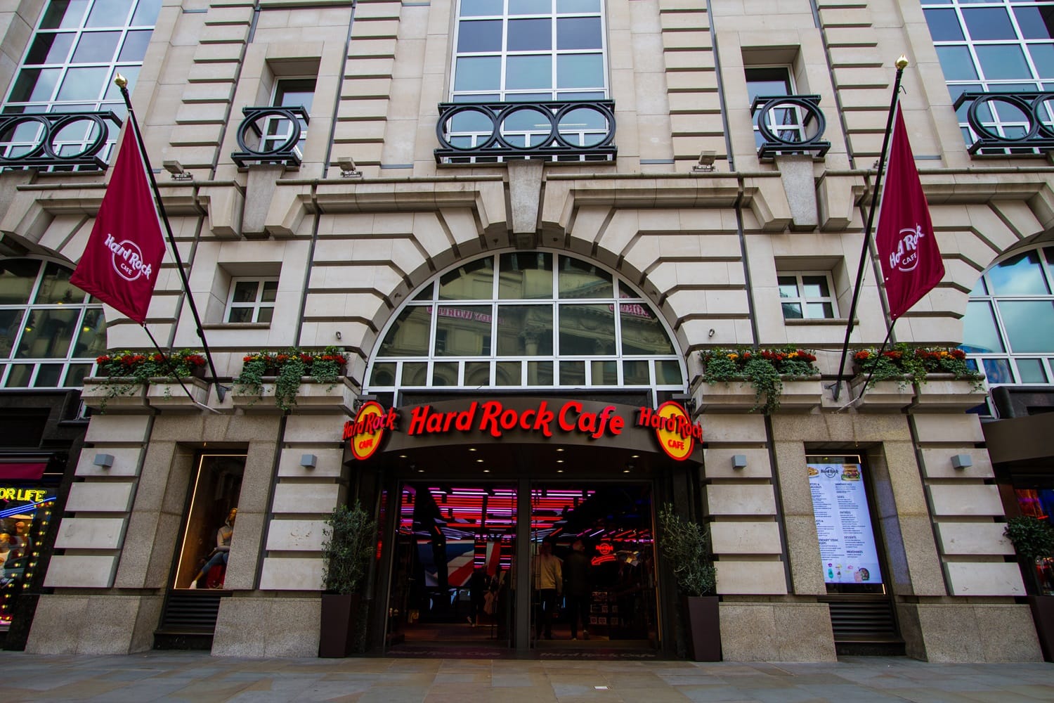Hard Rock Cafe London at Piccadilly Circus