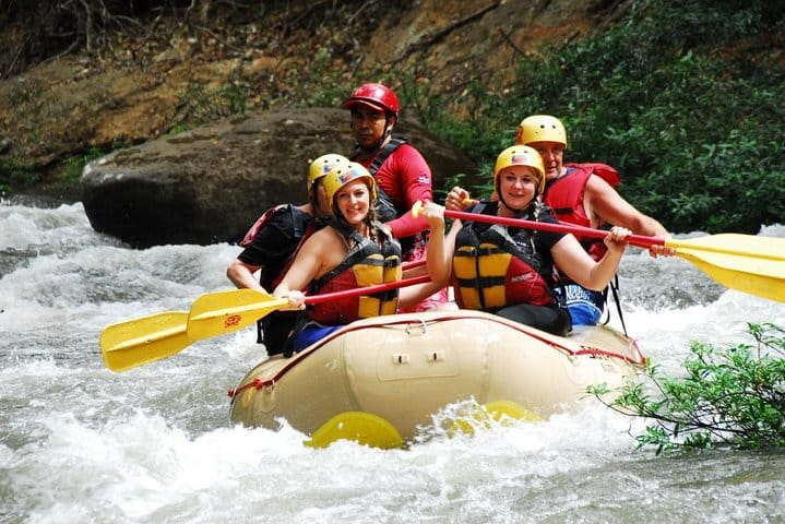 Rafting en el río Tenorio desde Guanacaste
