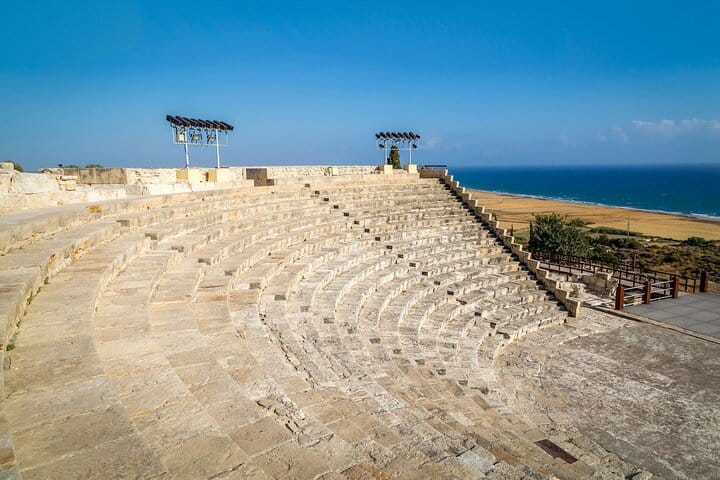 Antigua Kourion y puerto de Pafos