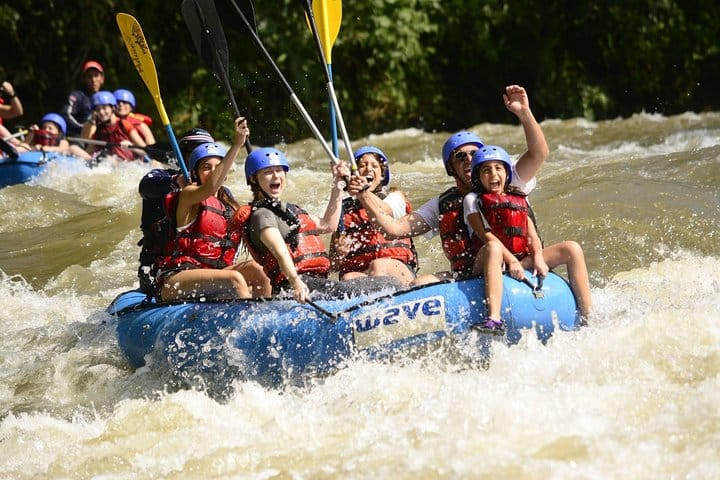 Rafting en el río Balsa desde Arenal
