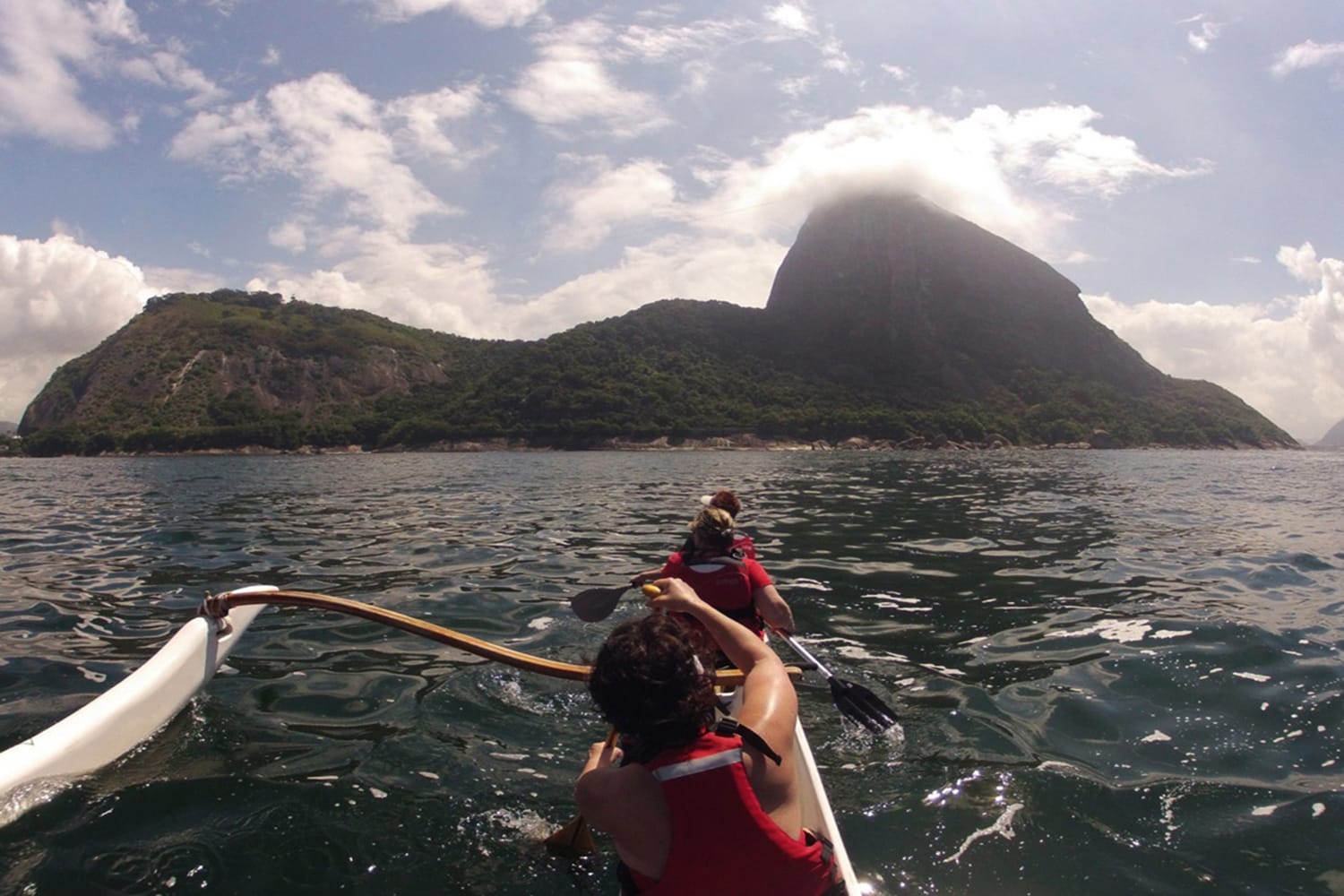 Hawaiian Canoe ride, fun guaranteed