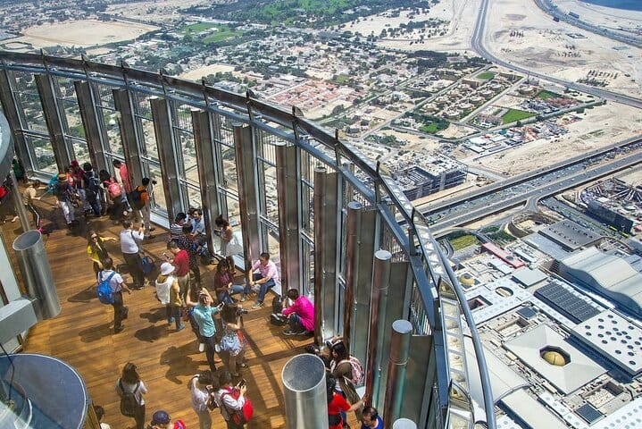 At The Top Burj Khalifa with Afternoon Tea
