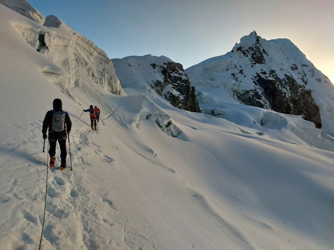 Alpinismo andino: cumbre del Pisco en 3 días