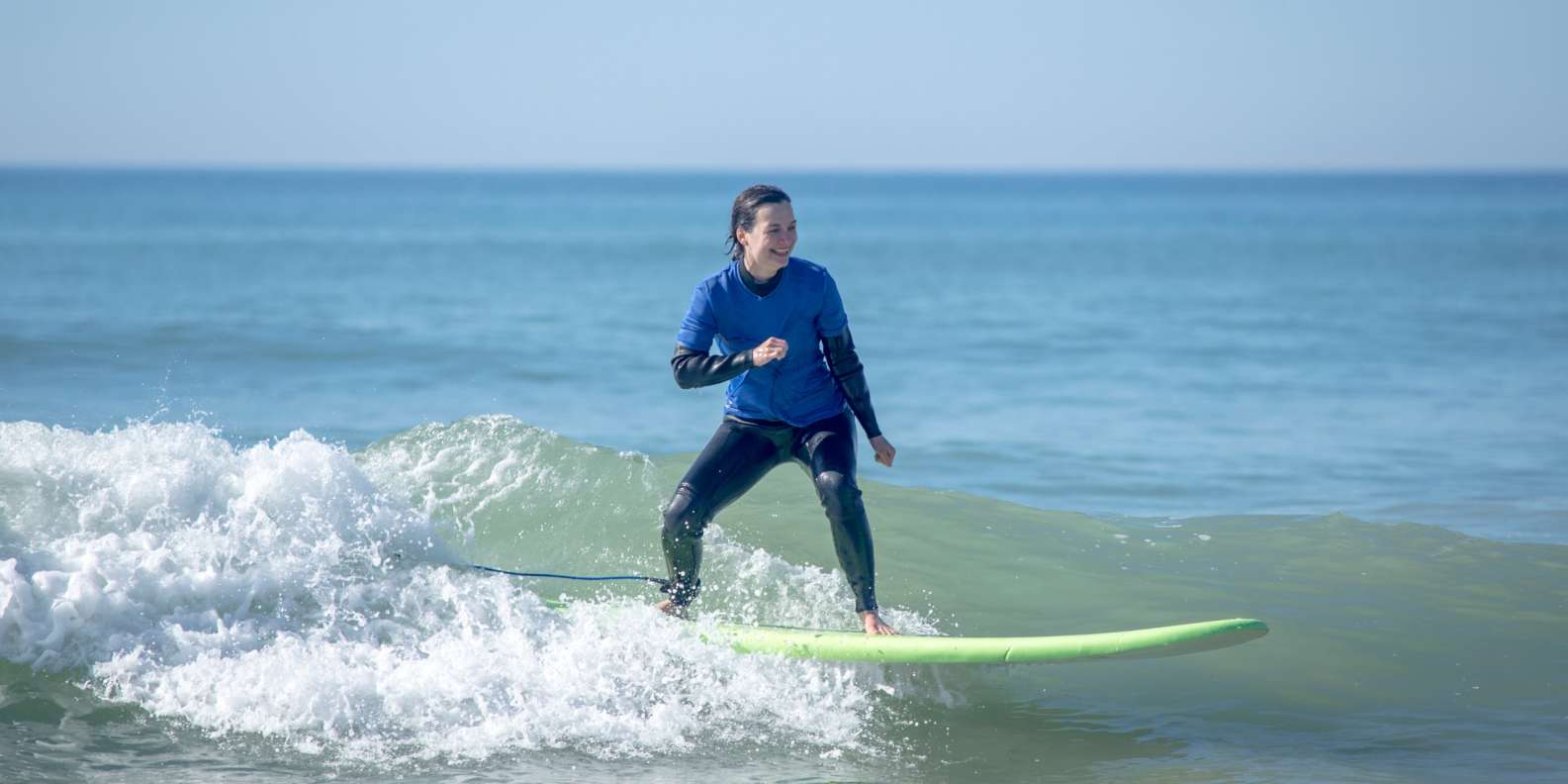 Clase de surf para principiantes y avanzados