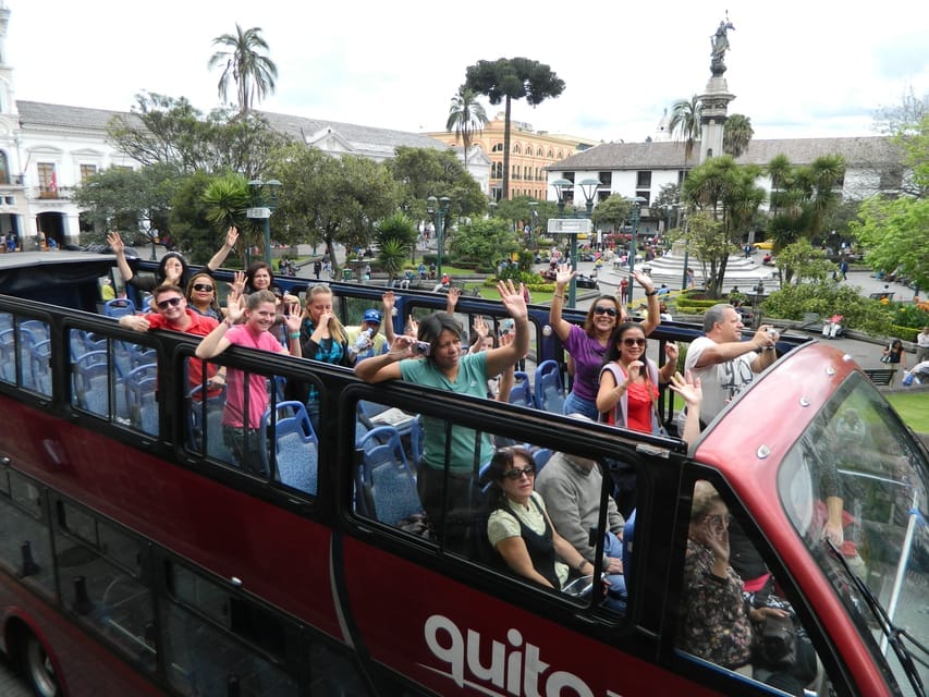 City Tour original de Quito en bus 2 pisos