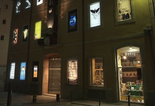 Entrada al Museo del Cine de Girona