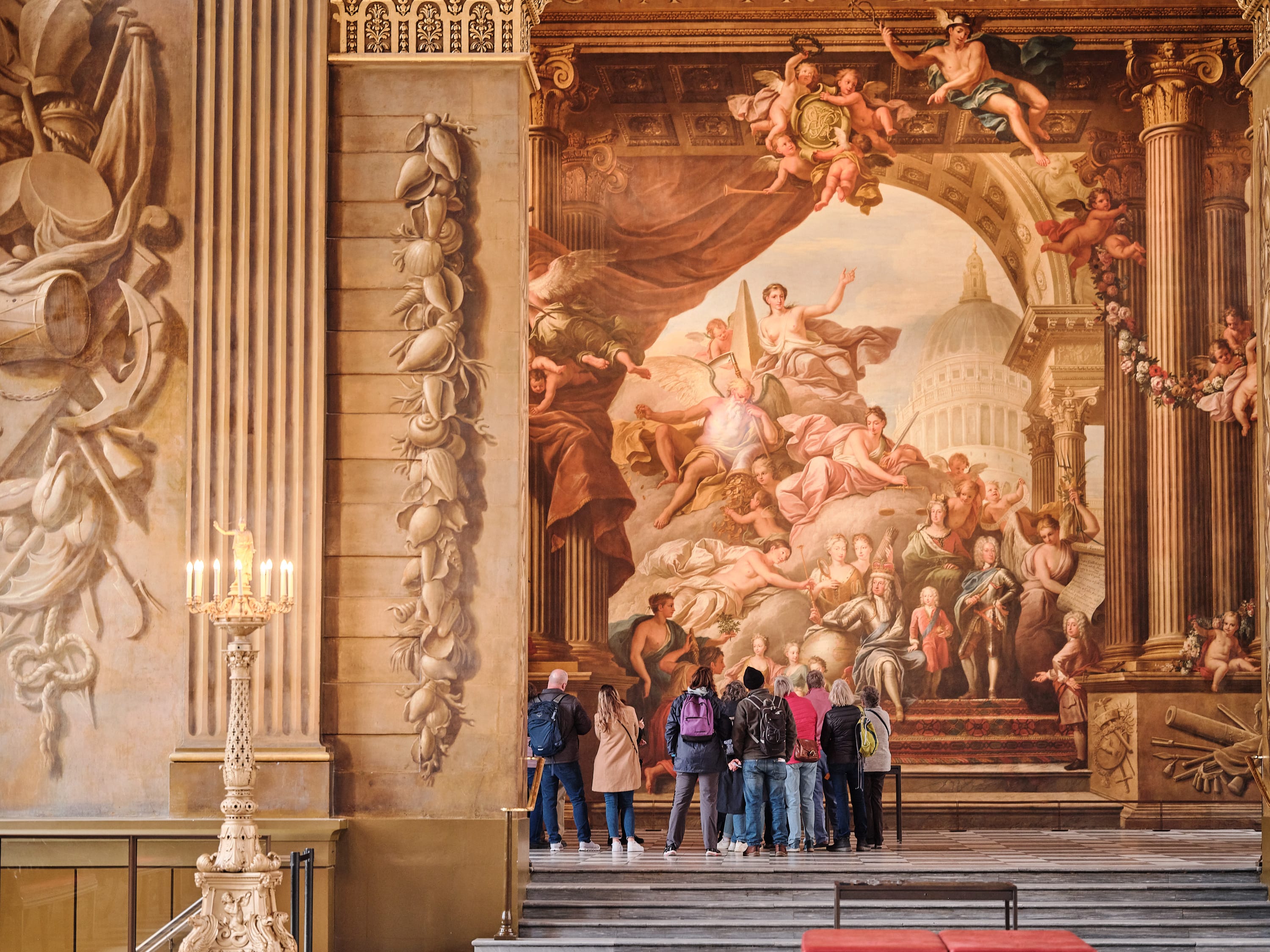 Painted Hall at the Old Royal Naval College