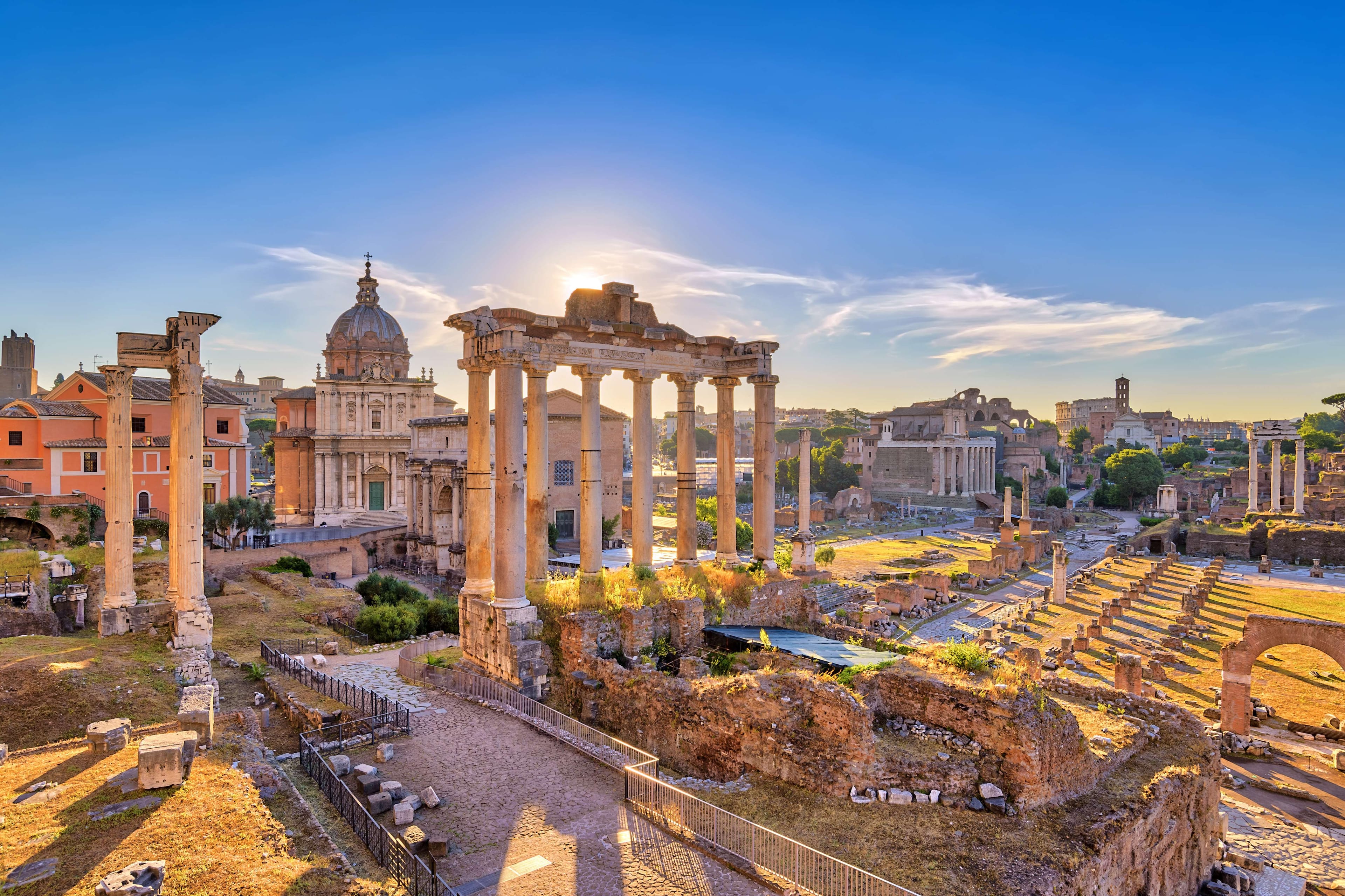 Lo más alto de Roma desde Civitavecchia