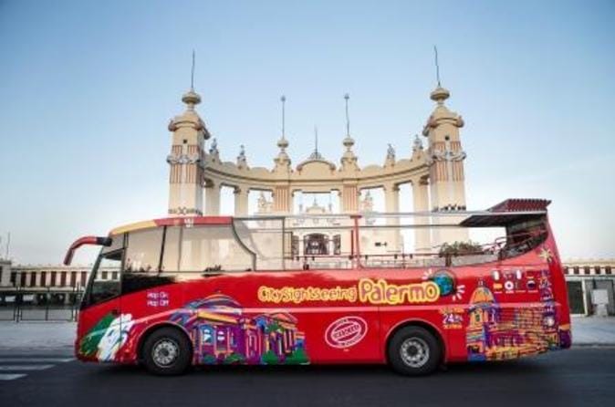 Palermo en bus hop-on hop-off