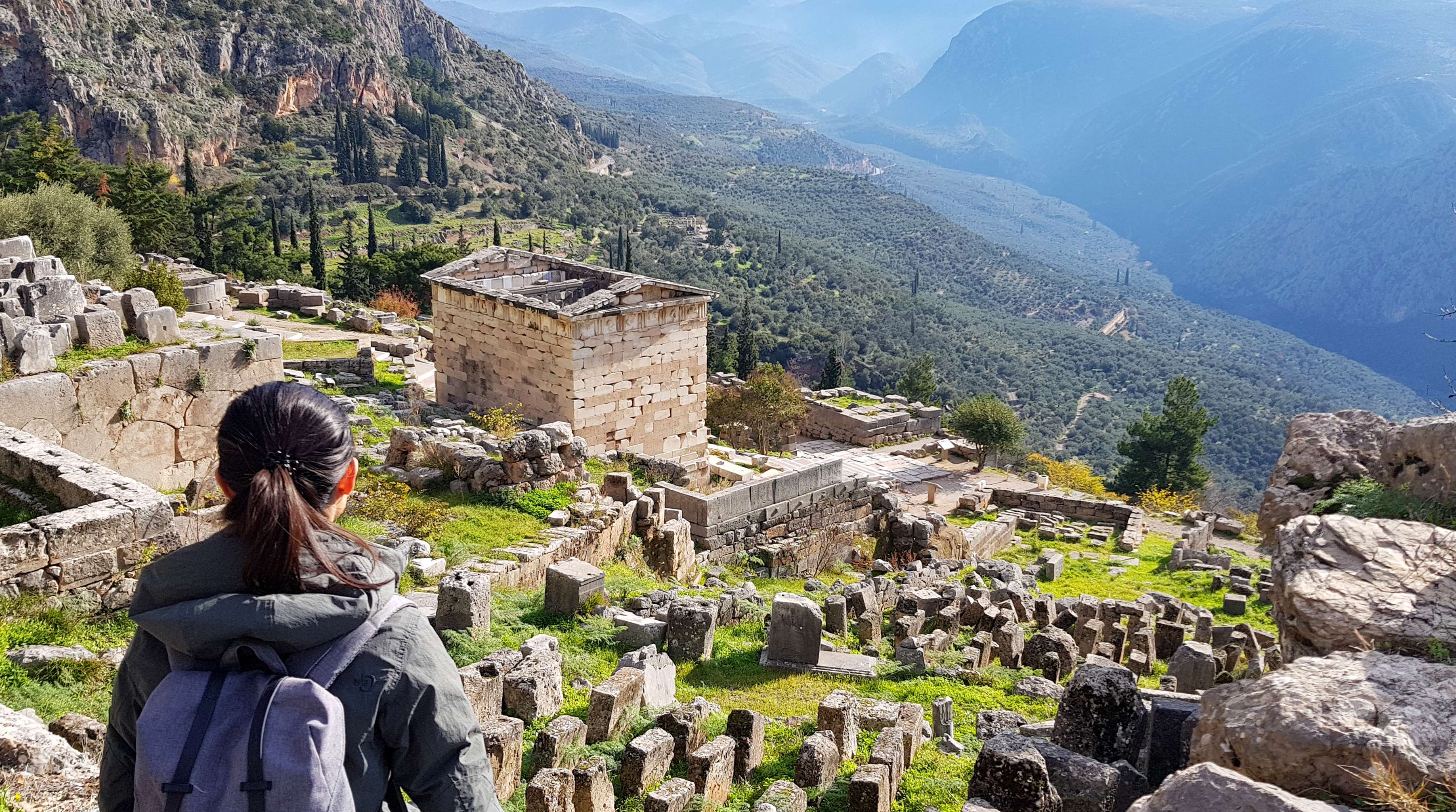 Visita guiada a Delfos en español