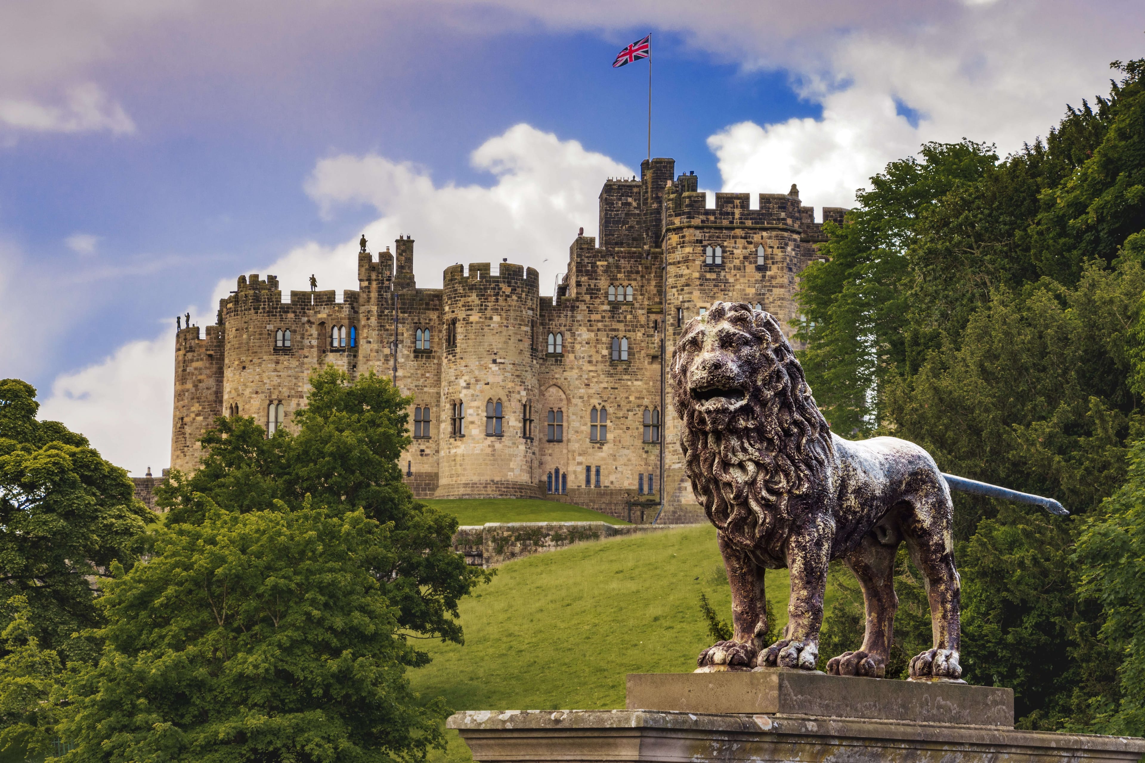Entrada al Castillo de Alnwick