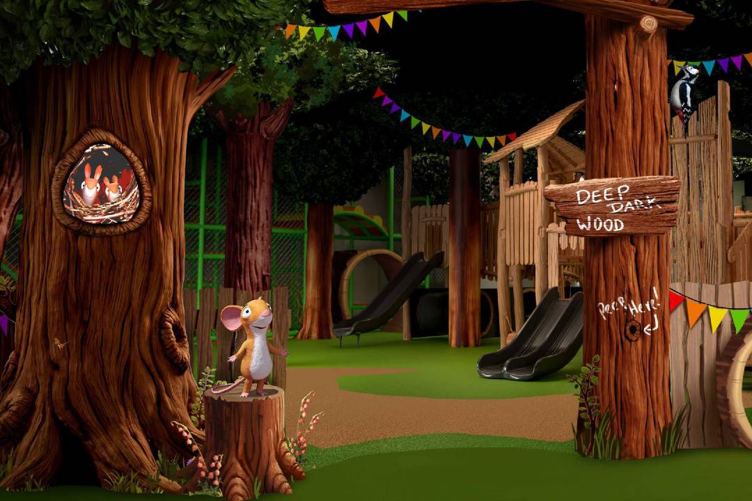 La casa club de Gruffalo y sus amigos