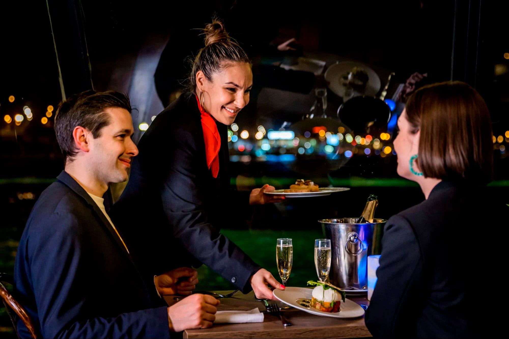 Romantic Seine Dinner Cruise, Window Table