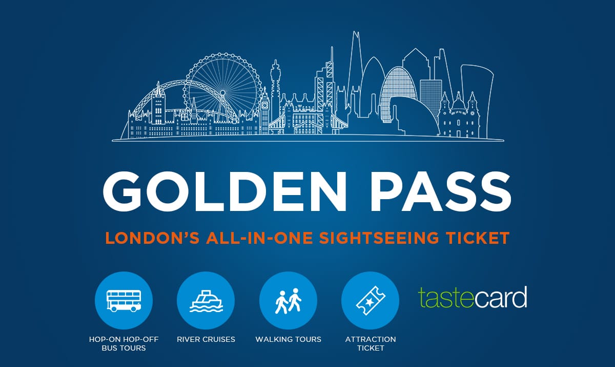 Golden Pass: billete turístico de Londres