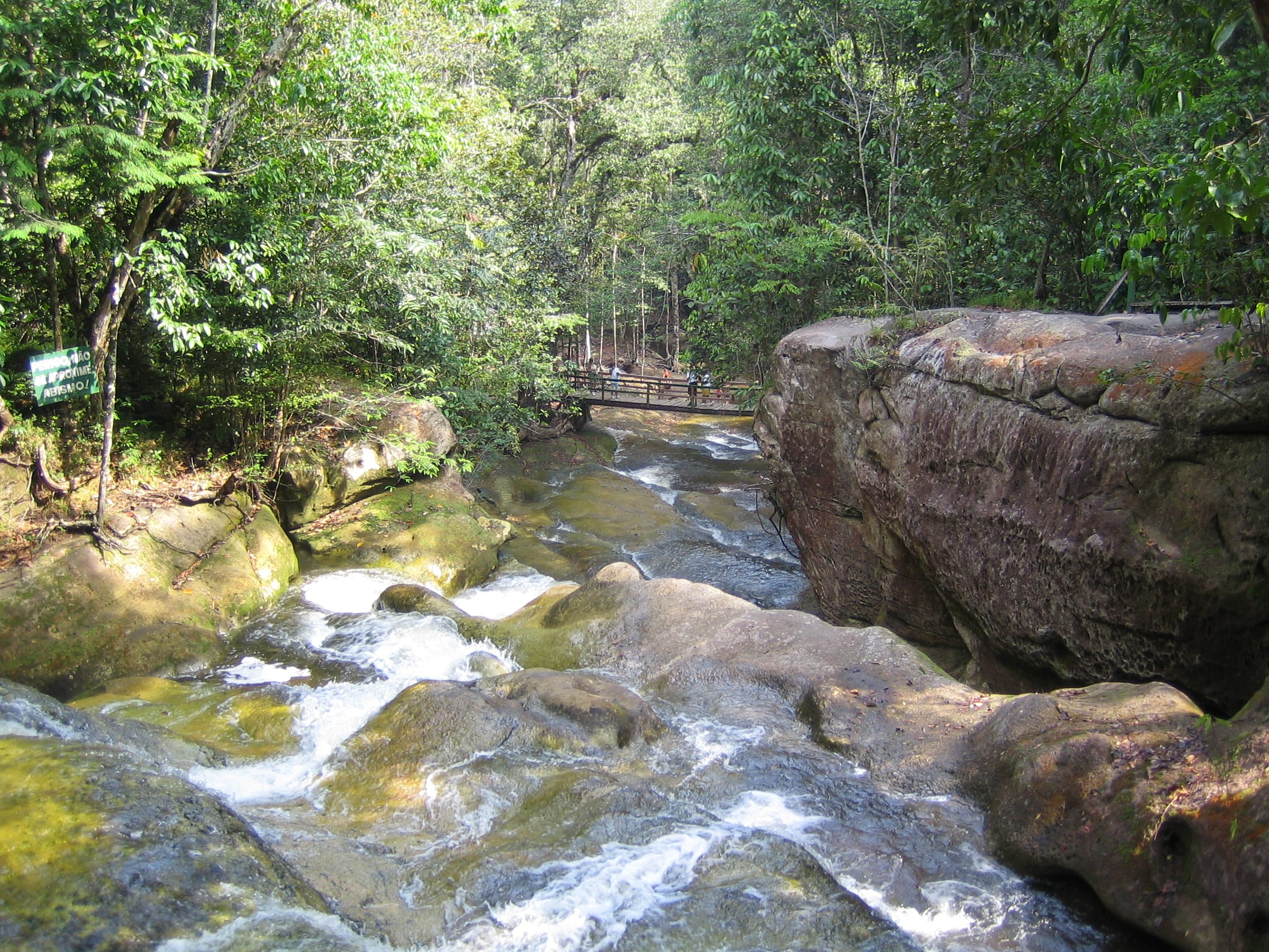 Cascadas cerca de Presidente Figueiredo