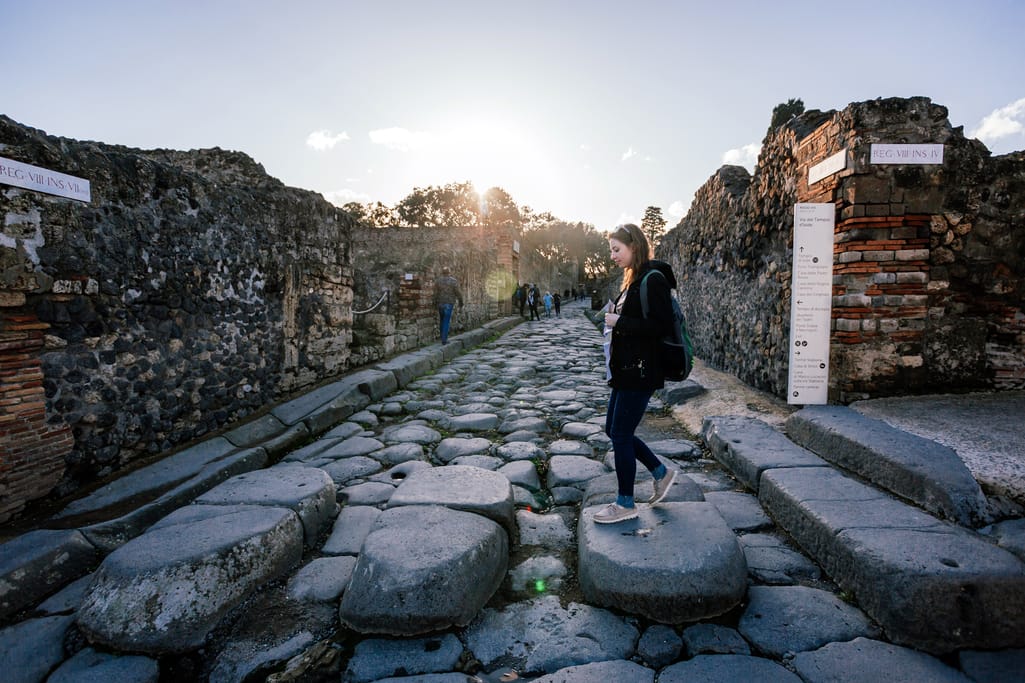 Visita guiada a las ruinas de Pompeya