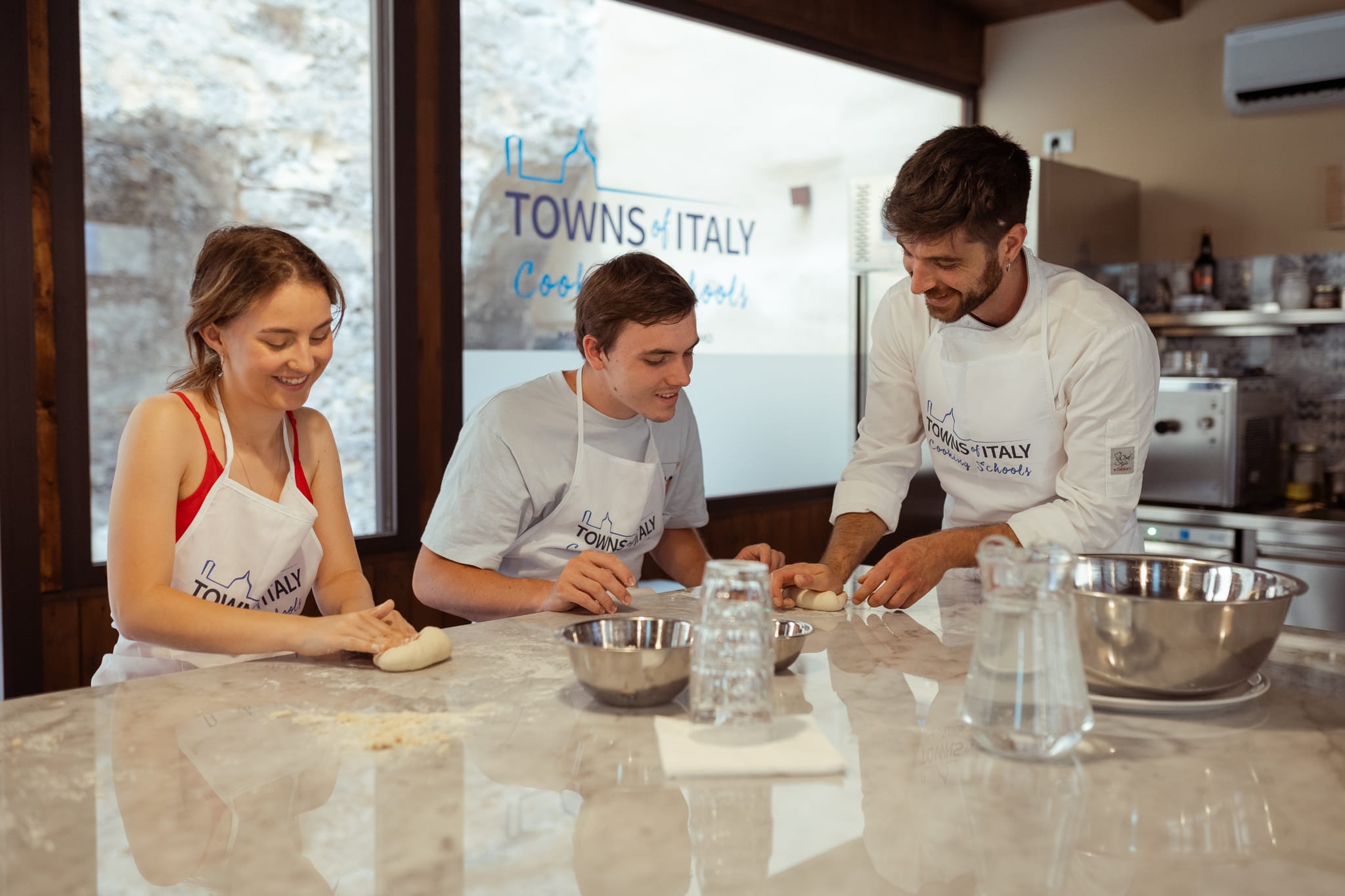 Clase de cocina de pizza y helado en Palermo