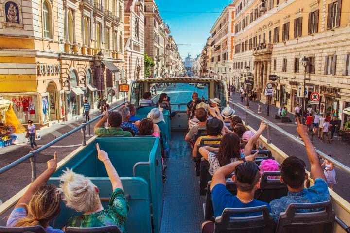 Bus turístico por Roma de 72 horas