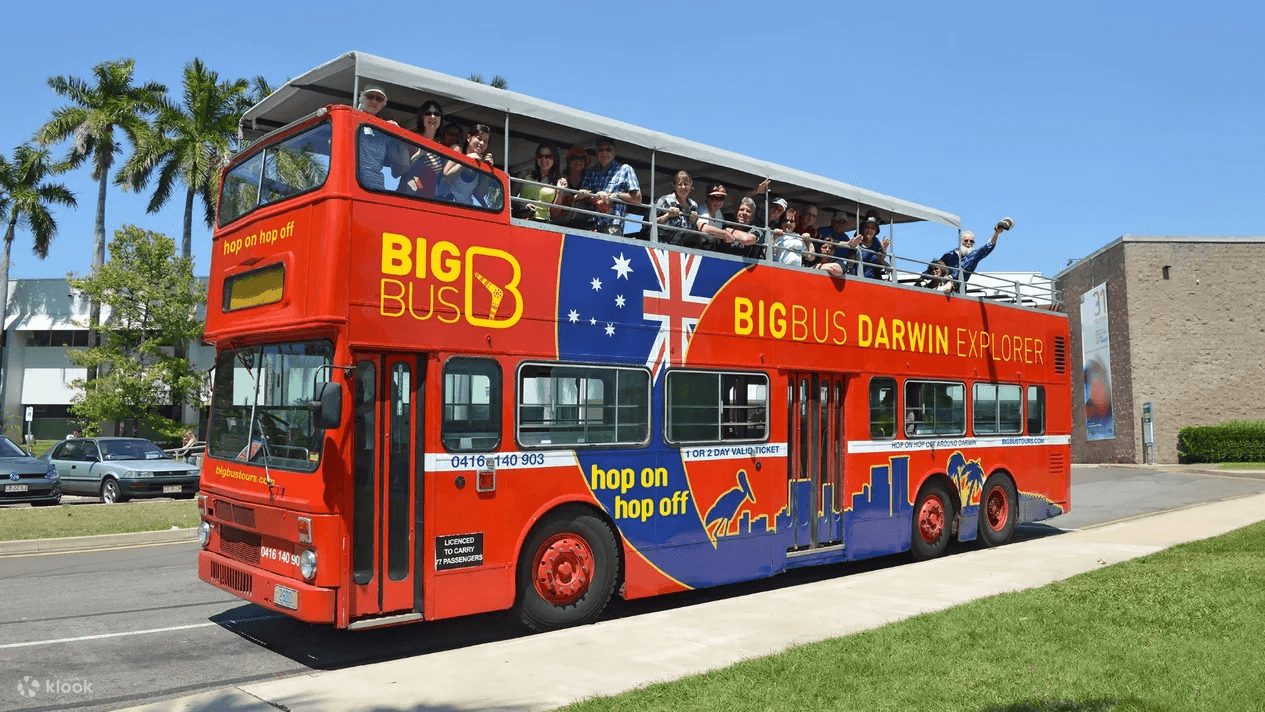 Darwin en bus con paradas libres, 2 días