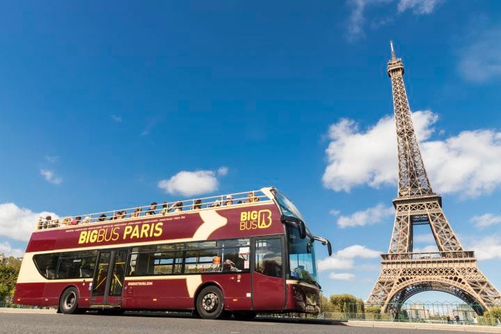 Big Bus Paris 24-Hour Hop-on, Hop-off Tour