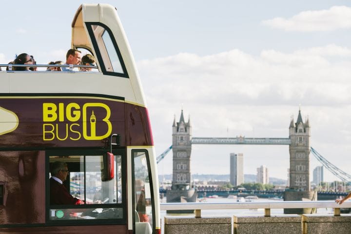 Bus turístico por Londres 24 horas