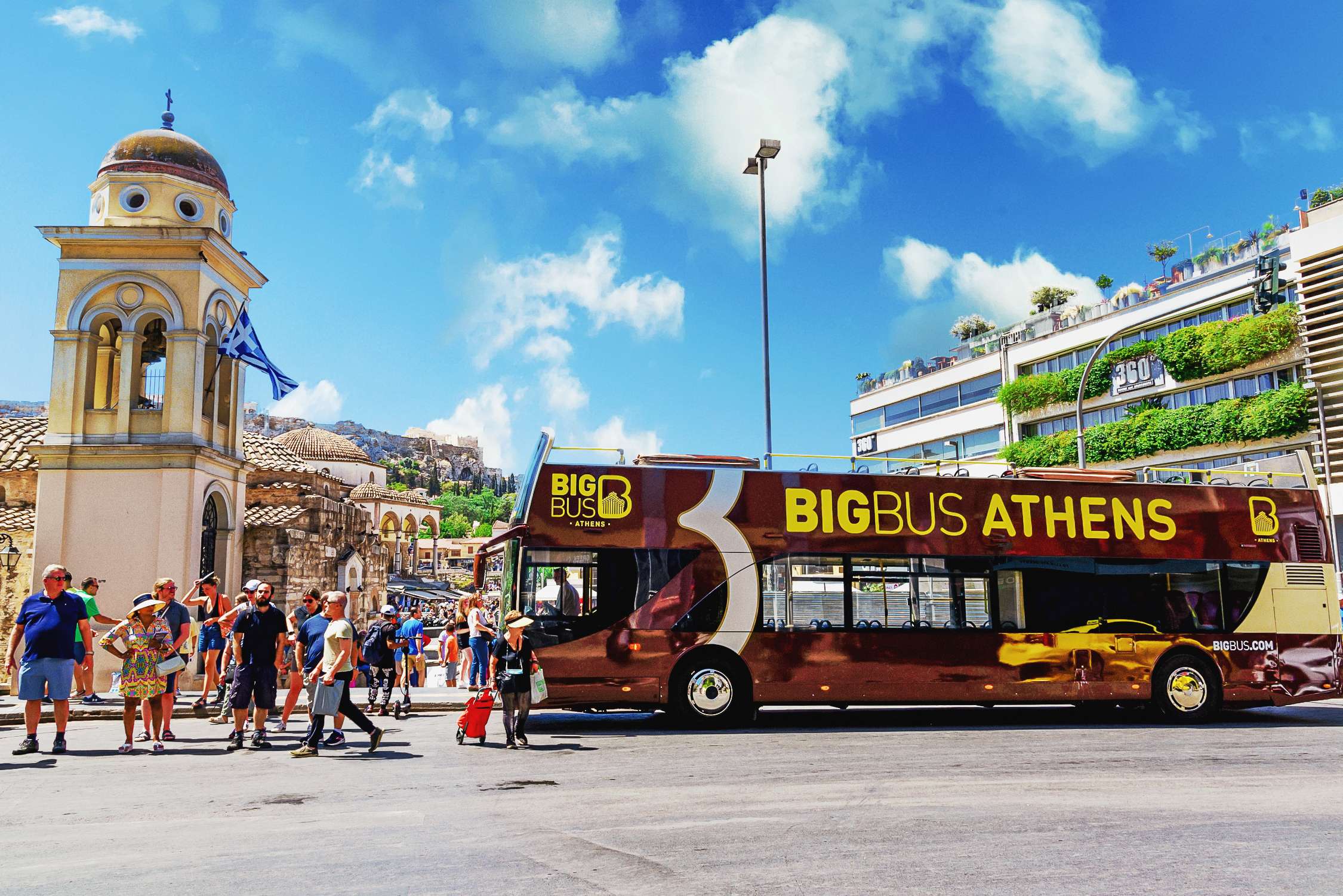 Big Bus Atenas: 48 horas y 3 rutas