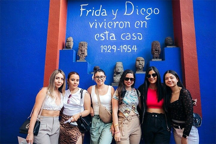 Entrada al Museo Frida Kahlo en la CDMX