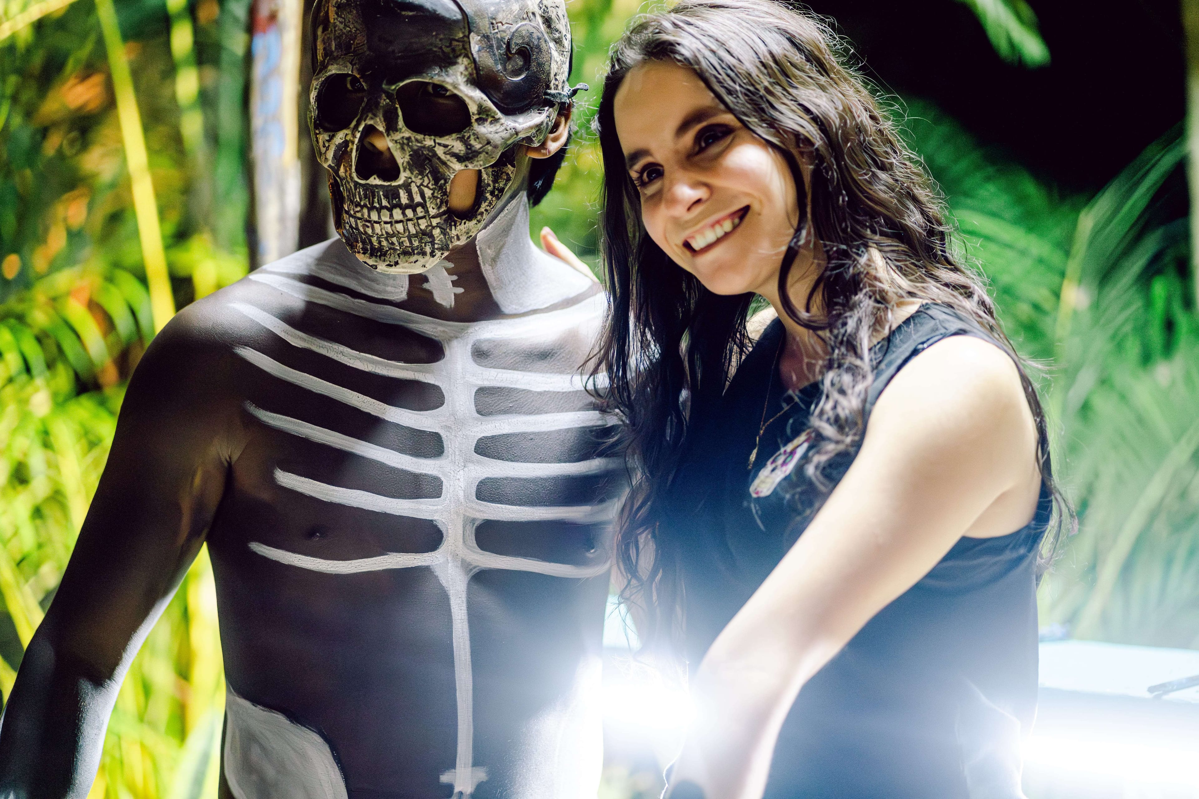 Day of the Dead in a Cenote
