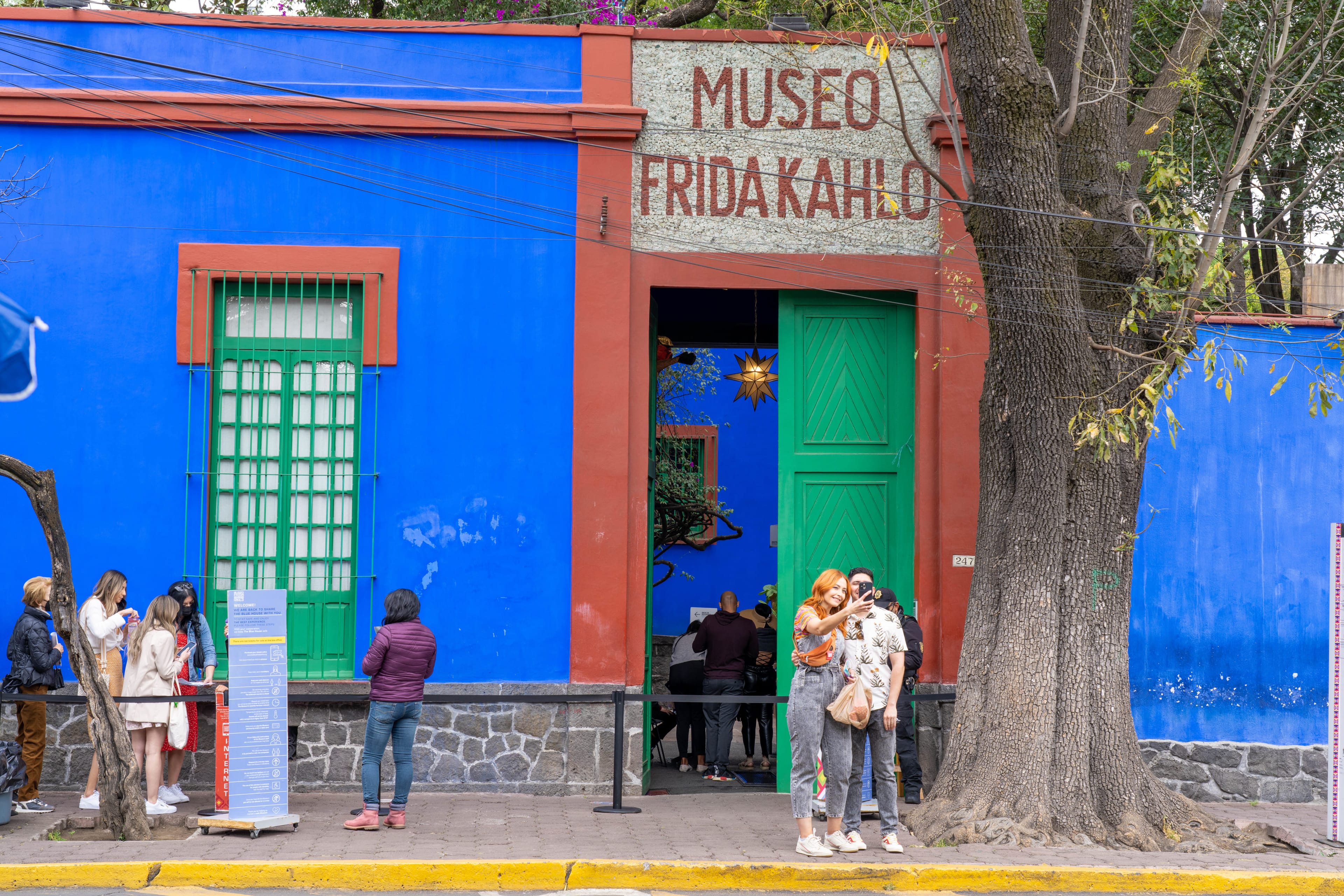 Entrada al Museo Frida Kahlo (Casa Azul)