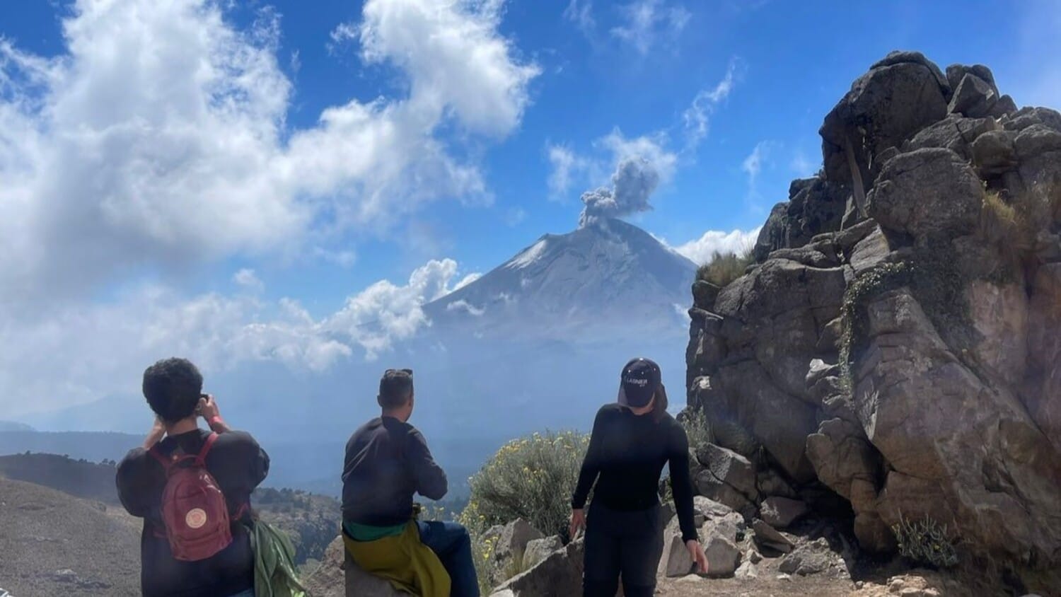Excursión de senderismo a los volcanes