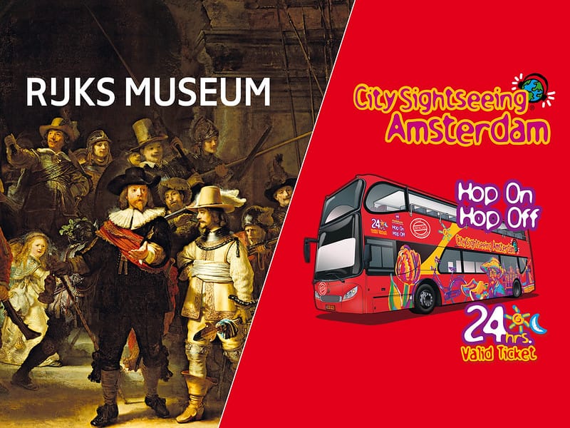 Rijksmuseum sin fila y crucero de 1 hora