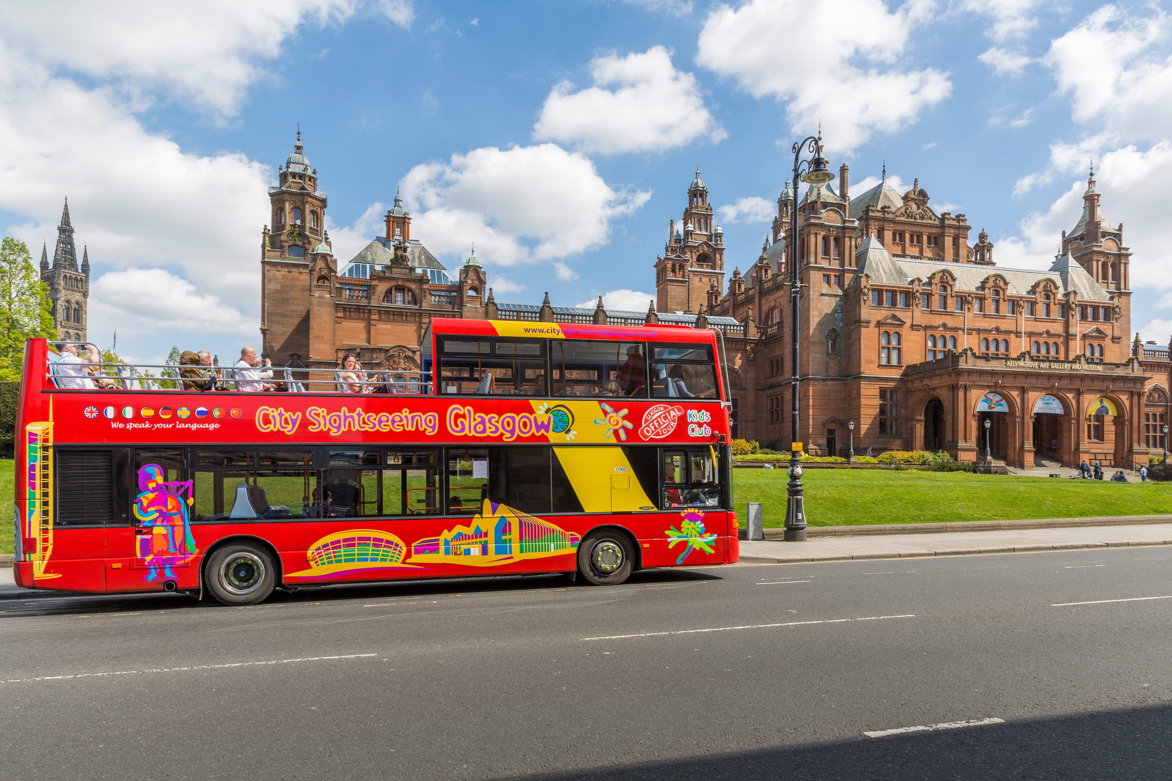 Glasgow en bus turístico hop-on hop-off