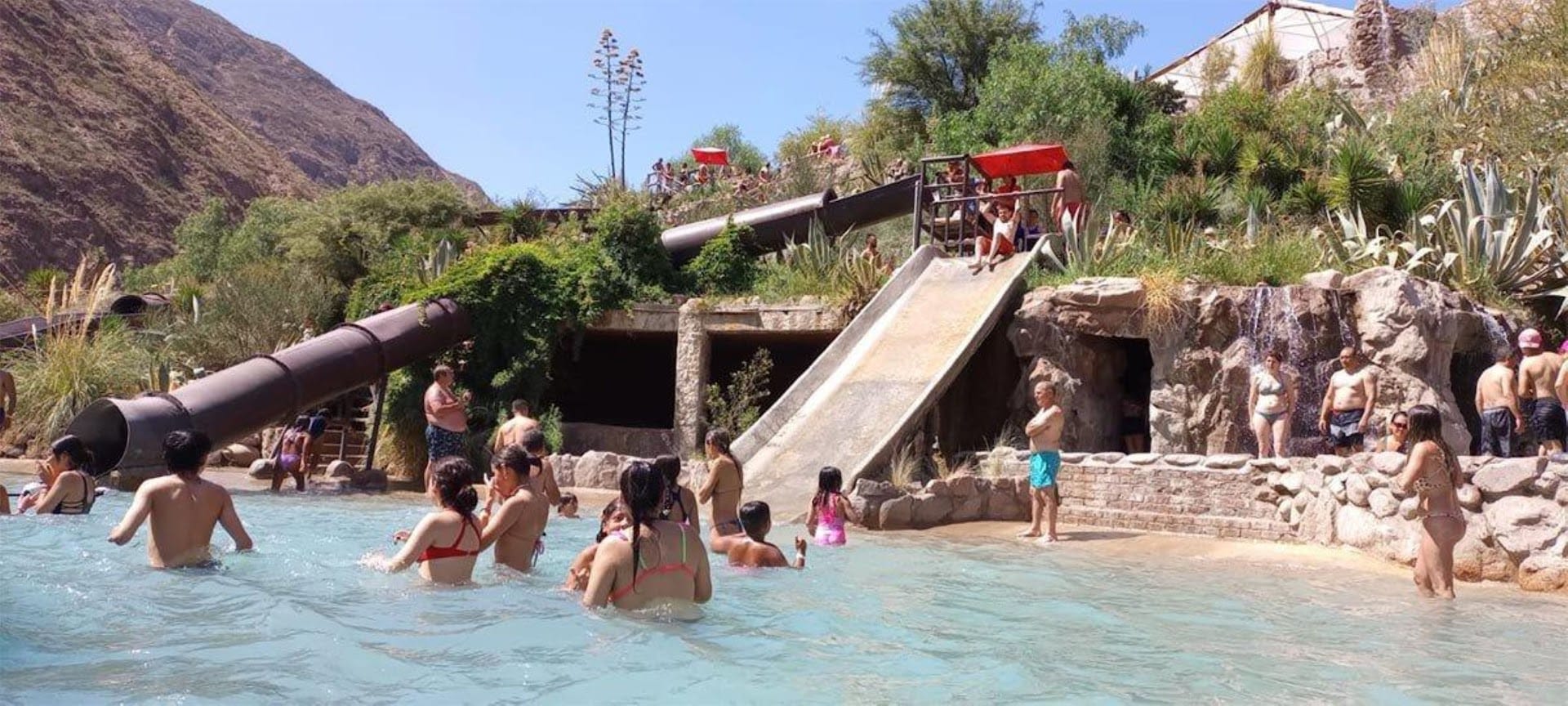 Termas Cacheuta: parque de agua familiar