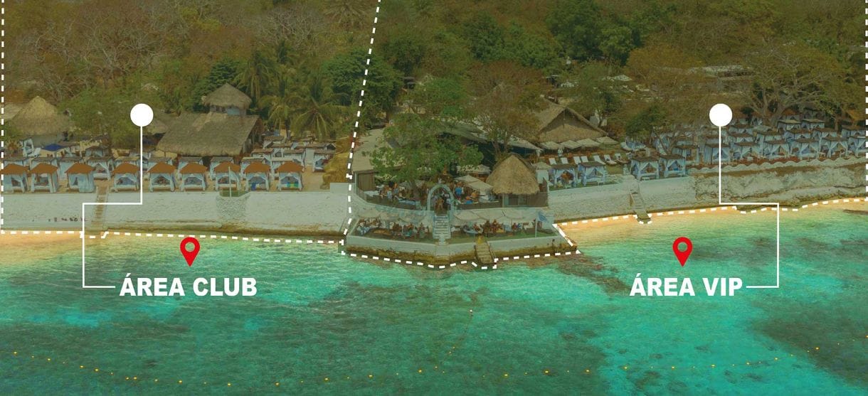 Tour 3 Islas del Rosario - Con traslados