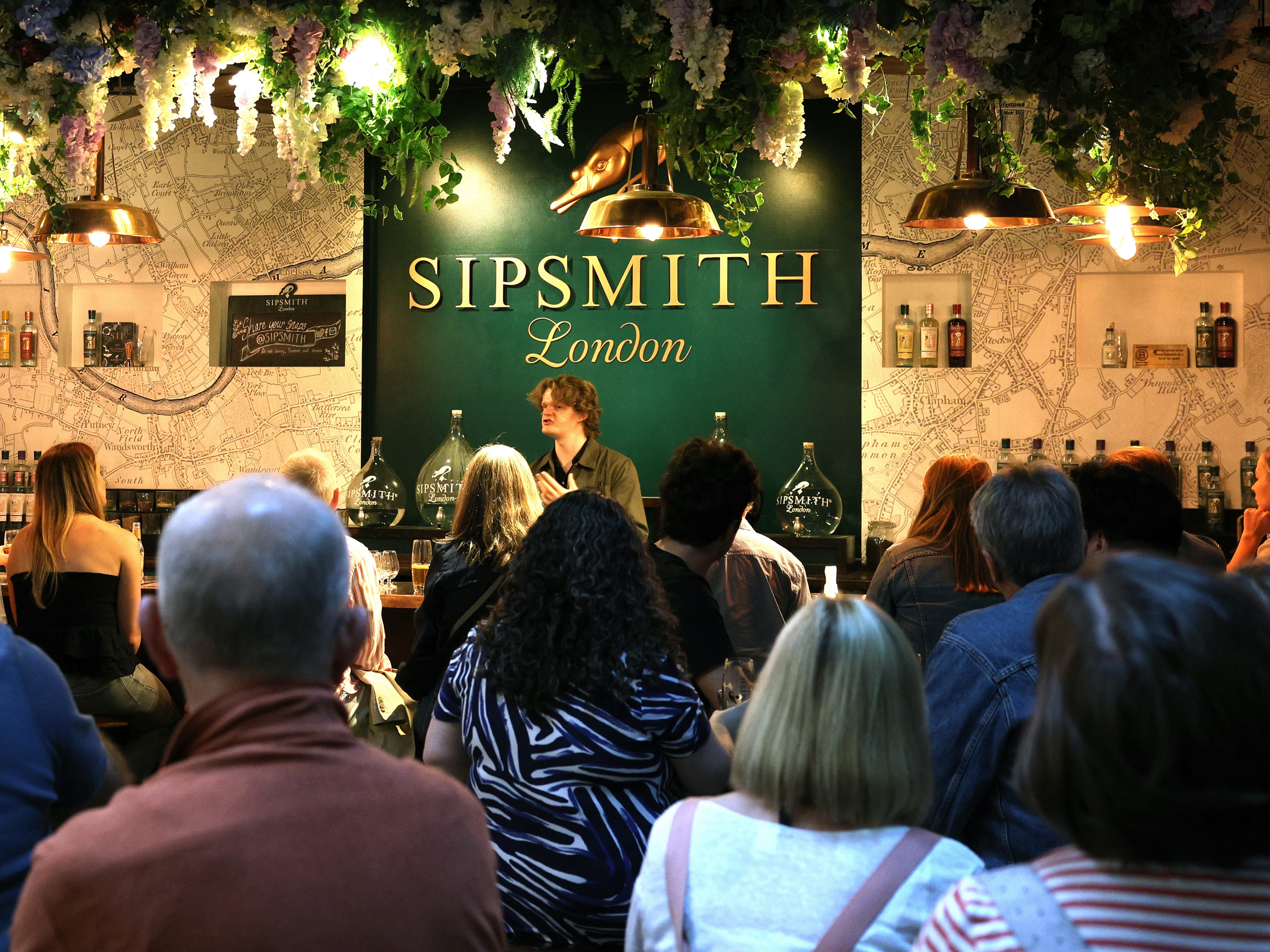 Destilaria Sipsmith: visita e degustação